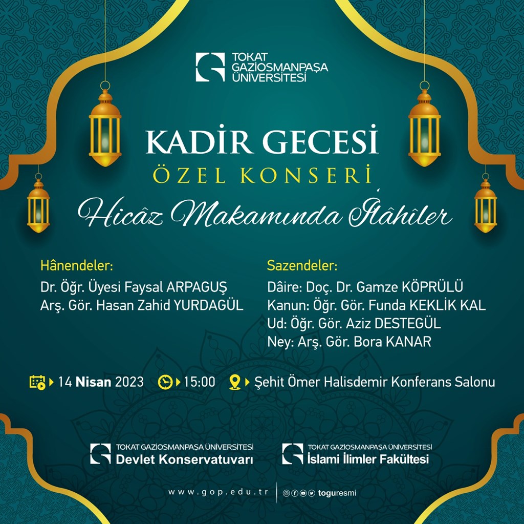 Kadir Gecesi Özel Konseri (Hicaz Makamında İlahiler)