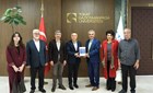 VİZYON HUKUKÇULAR DERNEĞİ HEYETİNDEN REKTÖRÜMÜZE ZİYARET