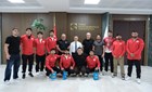 TOGÜ’NÜN ŞAMPİYON SPORCULARI REKTÖRÜMÜZLE  BULUŞTU