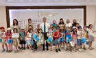 ÇOCUK ÜNİVERSİTESİ ÖĞRENCİLERİNDEN REKTÖRÜMÜZ PROF. DR. FATİH YILMAZ’A ZİYARET